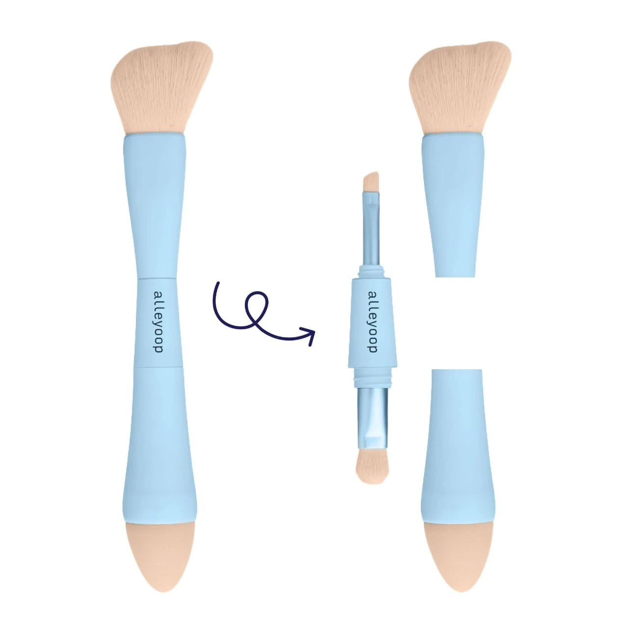 4-in-1 Makeup Brush